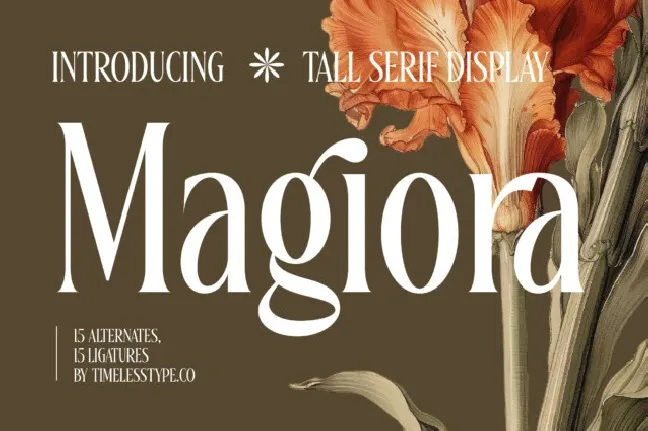 Magiora Serif font