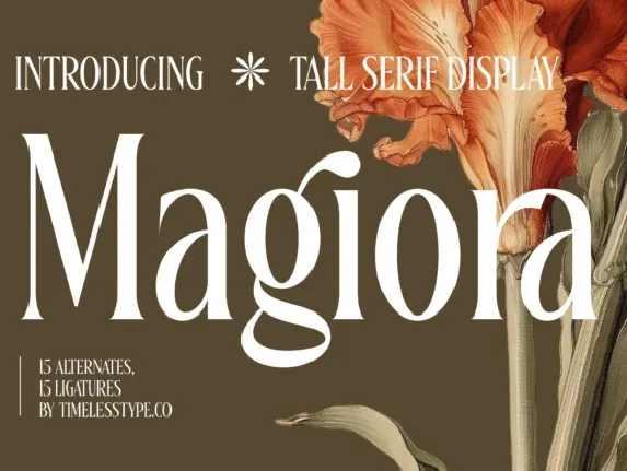 Magiora Serif font