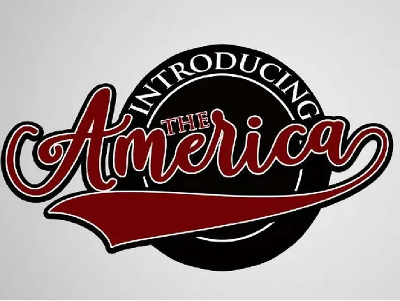 American Scripts font