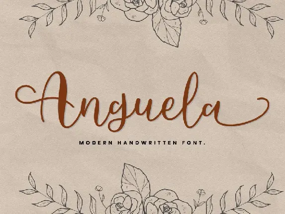 Demo Anguela font