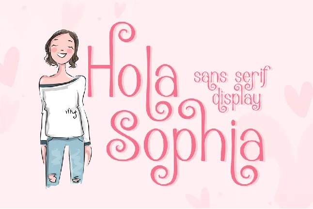 Hola Sophia font