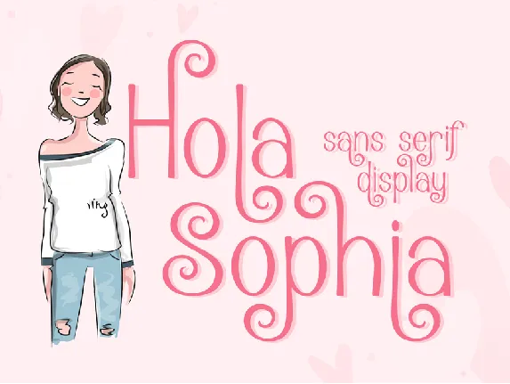 Hola Sophia font