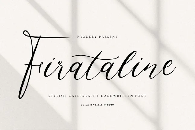 Firataline font