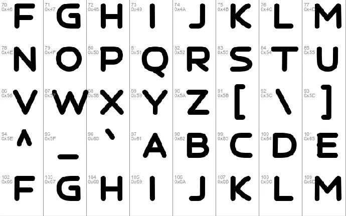 Hazelnute font