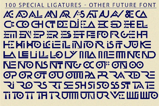 OTHER FUTURE DEMO font