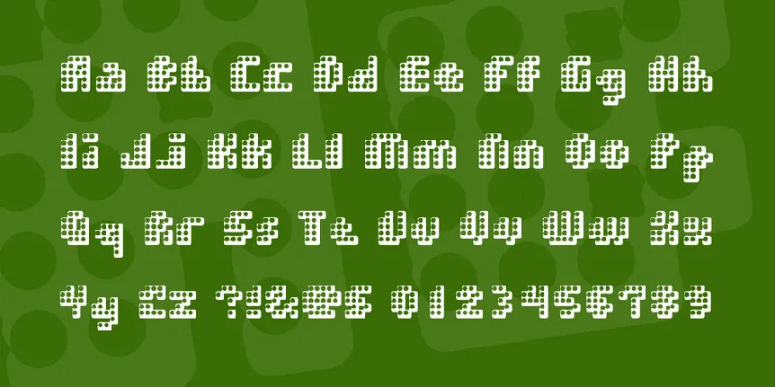 Double Strike font