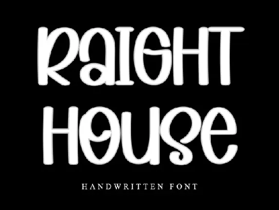 Raight House font