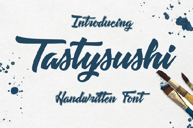 Tastysushi font