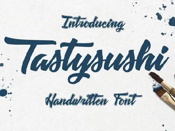 Tastysushi font