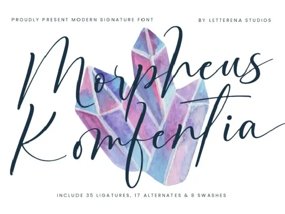 Morpheus Komfentia font