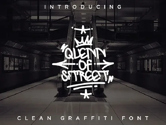 QuennOfStreet Demo font