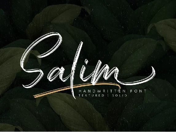 Salim font