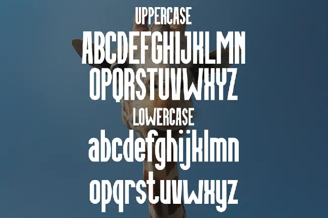 GIRAFL font