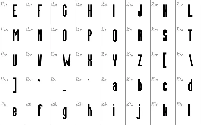 GIRAFL font