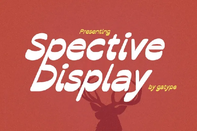 Spective Display font