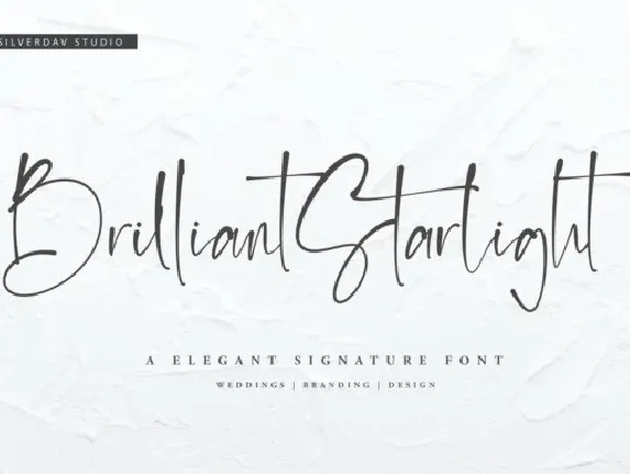 Brilliant Starlight Script font