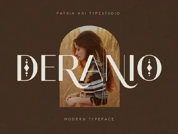 Deranio font