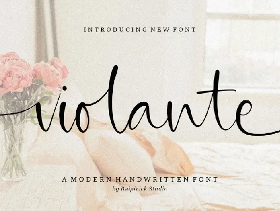 Violante Calligraphy font