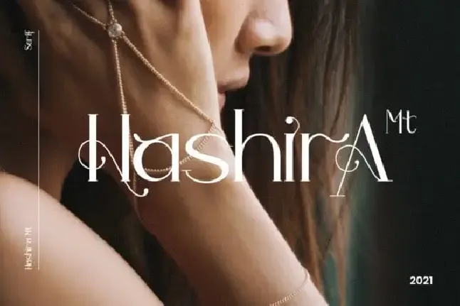 Hashira Mt Display font