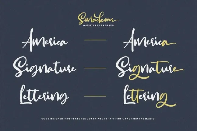 Smackover Handwritten font