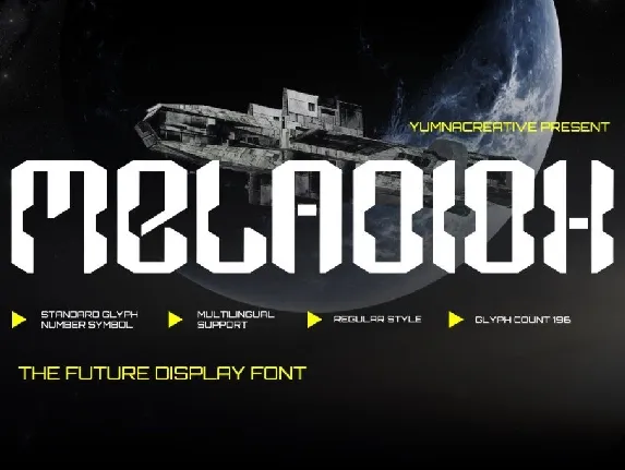 Meladiox font