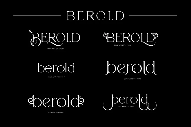 Berold font