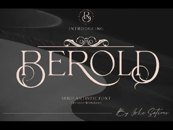 Berold font