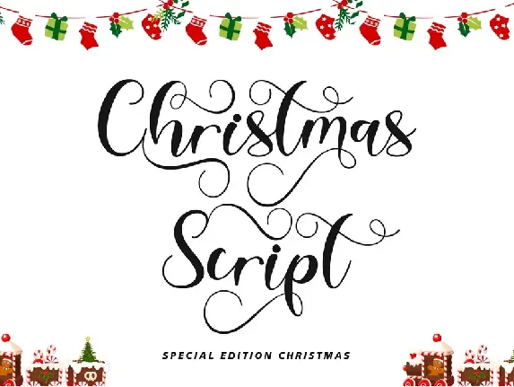 Christmas Script font