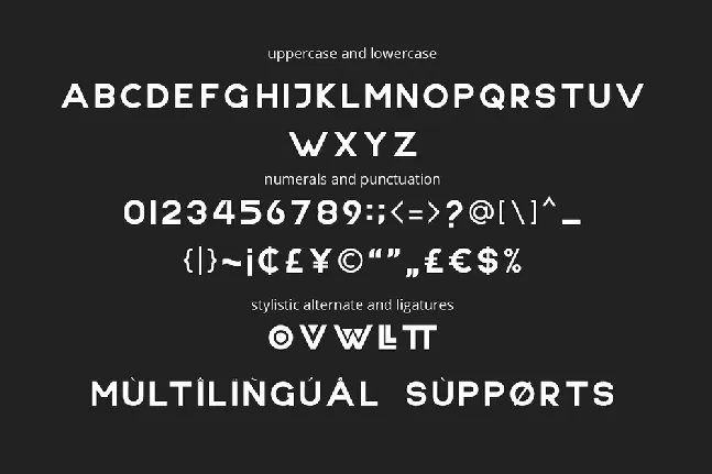 NONLOCAL font