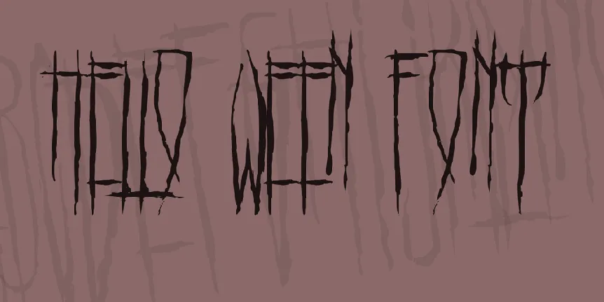 HELLO WEEN FONT