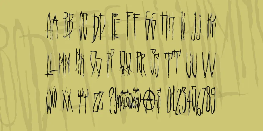 HELLO WEEN FONT