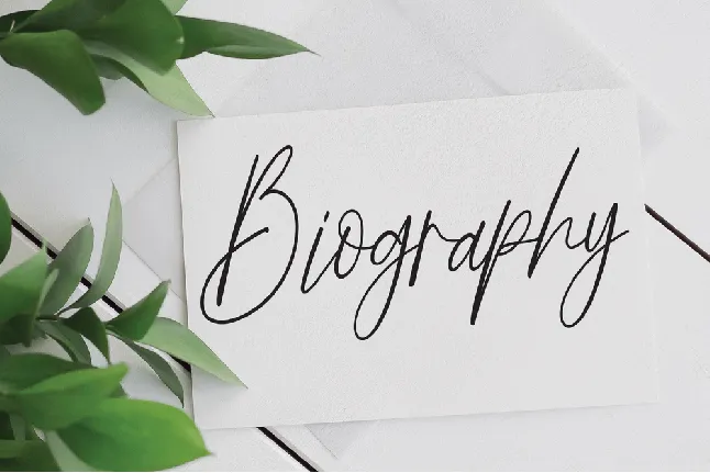 Butterfly Signature font