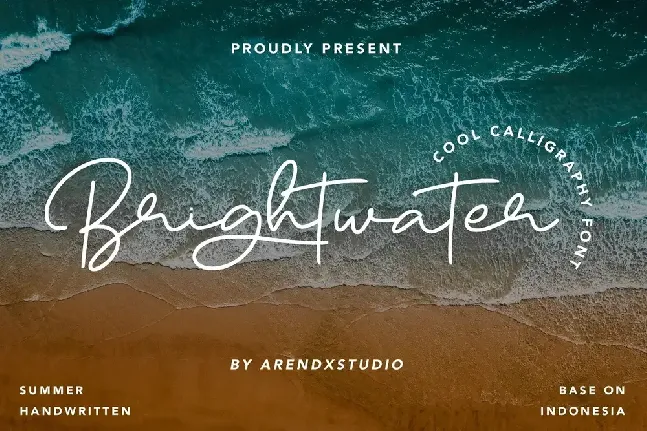 Brightwater font