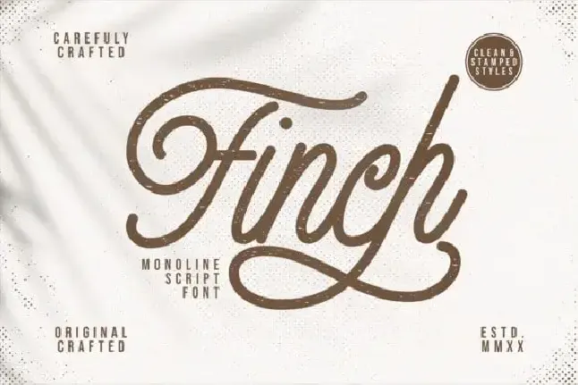 Finch Script font