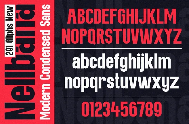 Nellbana font