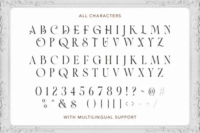 Claviers font