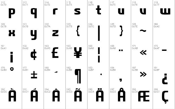 ERKN font