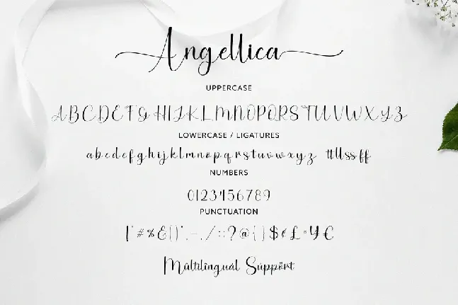 Angellica - Demo font