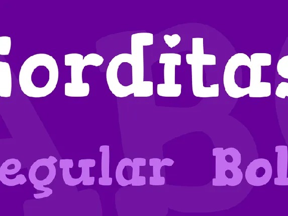 Gorditas font