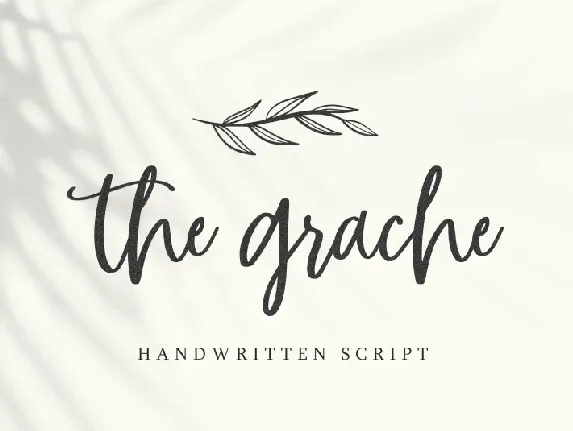 The Grache font