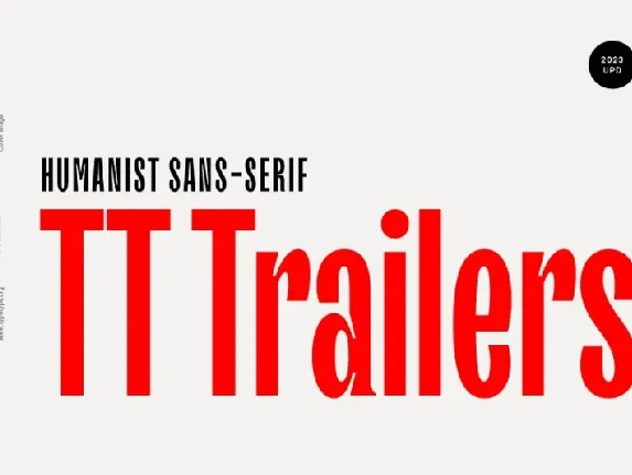 TT Trailers Family font