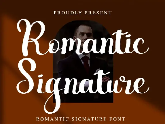 Romantic Signature font