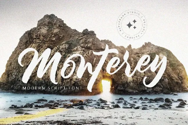 Monterey font