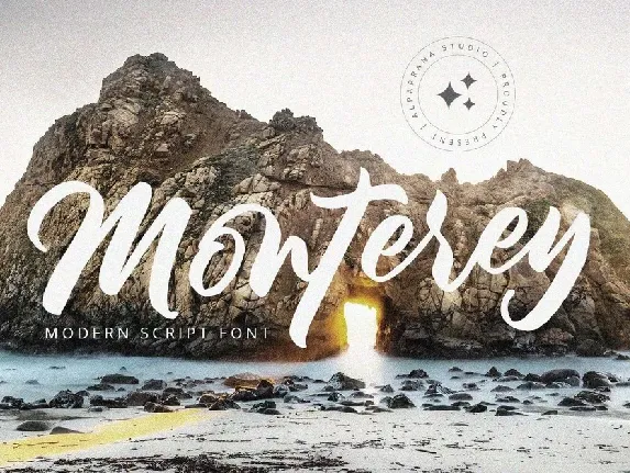 Monterey font