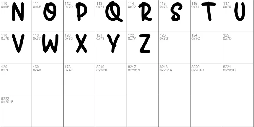 Boreus font