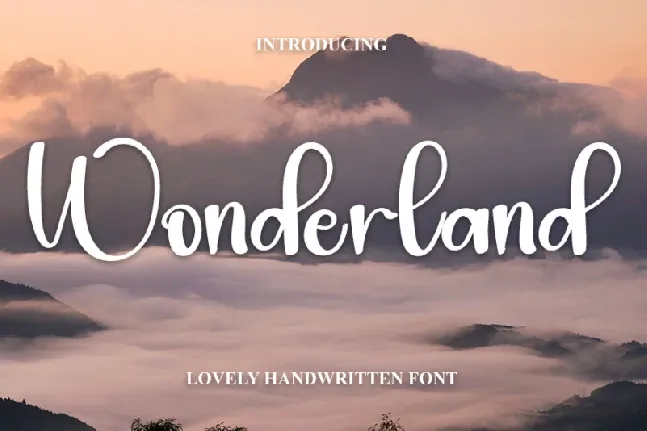 Wonderland Typeface font