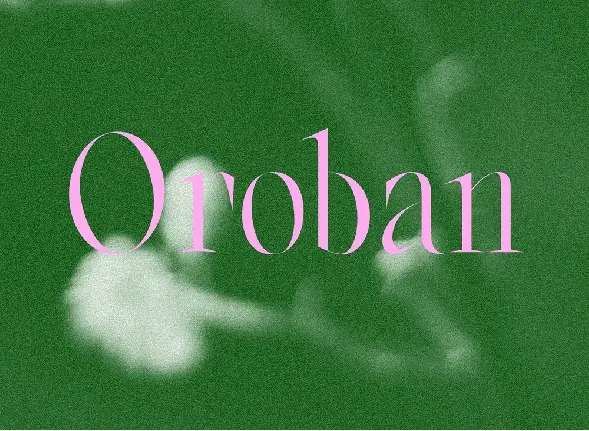 Oroban Family font