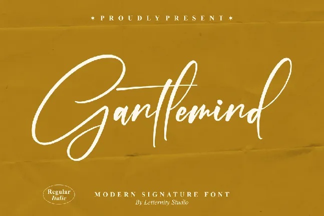 Gantlemind font