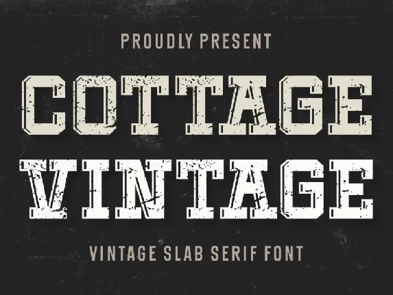 Cottage Vintage font