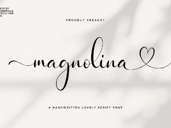 Magnolina font